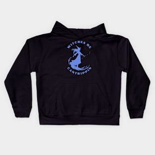 Witches be trippin, cantrippin Kids Hoodie